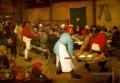 Paysan Mariage flamand Renaissance paysan Pieter Bruegel l’Ancien
